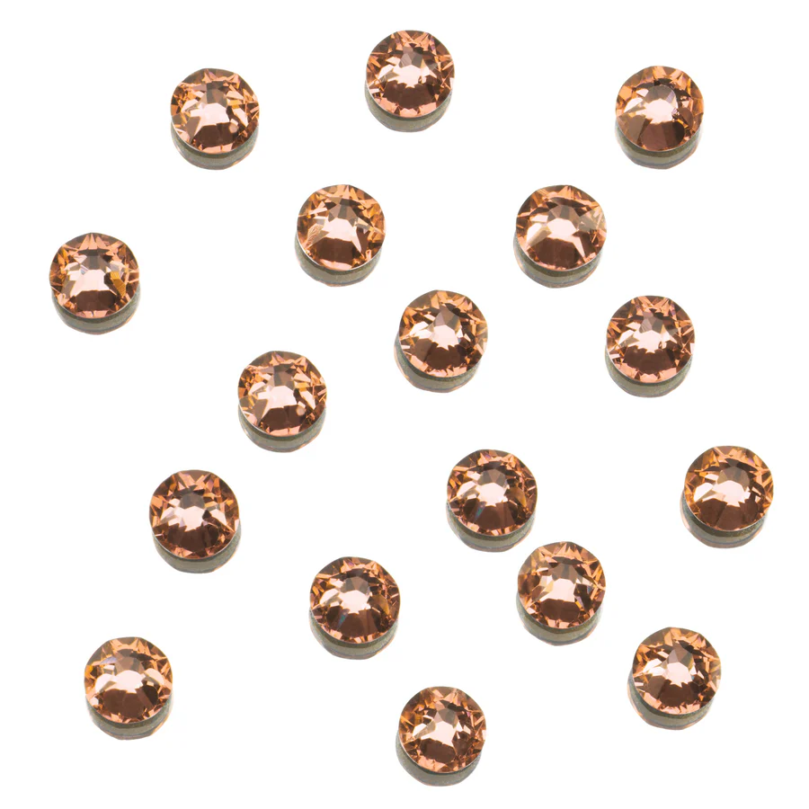 Champagne Rhinestone Micro Flatback Rhinestones Champagne 144un - yaraNAILS Shop
