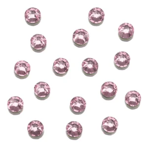 Flatback Rhinestones Light Rose 144un