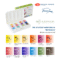 Set Acuarelas en Pastillas White Nights Botánica 12 Colores