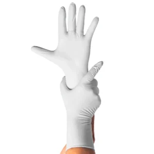 Guante de Nitrilo Blanco M 100un