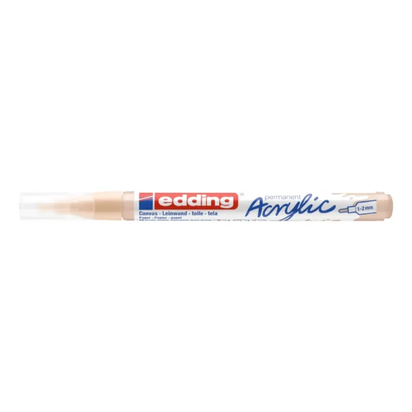 Marcador Acrilico de Trazo Fino 1-2 Beige