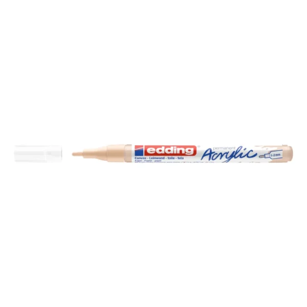 Marcador Acrilico de Trazo Fino 1-2 Beige