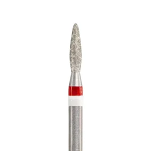 Fresa Diamante Perlada Flama Roja 2.1mm